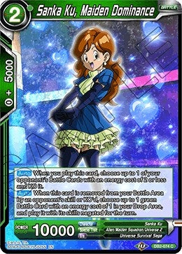 Image for Sanka Ku, Maiden Dominance (Draft Box 05 - Divine Multiverse) (DB2-074) - Dragon Ball Super: Masters