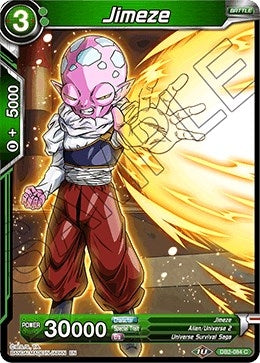 Image for Jimeze (Draft Box 05 - Divine Multiverse) (DB2-084) - Dragon Ball Super: Masters