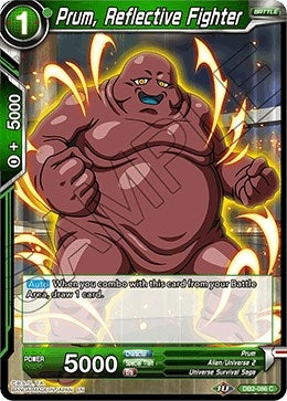 Image for Prum, Reflective Fighter (Draft Box 05 - Divine Multiverse) (DB2-086) - Dragon Ball Super: Masters