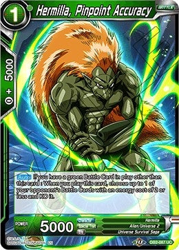 Image for Hermilla, Pinpoint Accuracy (Draft Box 05 - Divine Multiverse) (DB2-087) - Dragon Ball Super: Masters