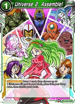 Image for Universe 2, Assemble! (Draft Box 05 - Divine Multiverse) (DB2-095) - Dragon Ball Super: Masters