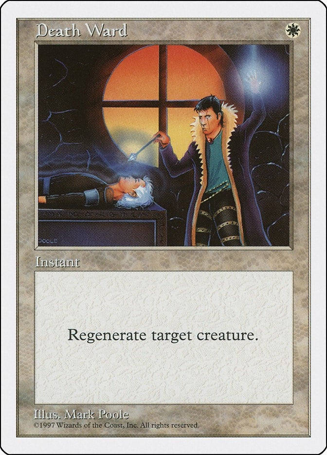Image for Death Ward (Fifth Edition) - Magic: The Gathering