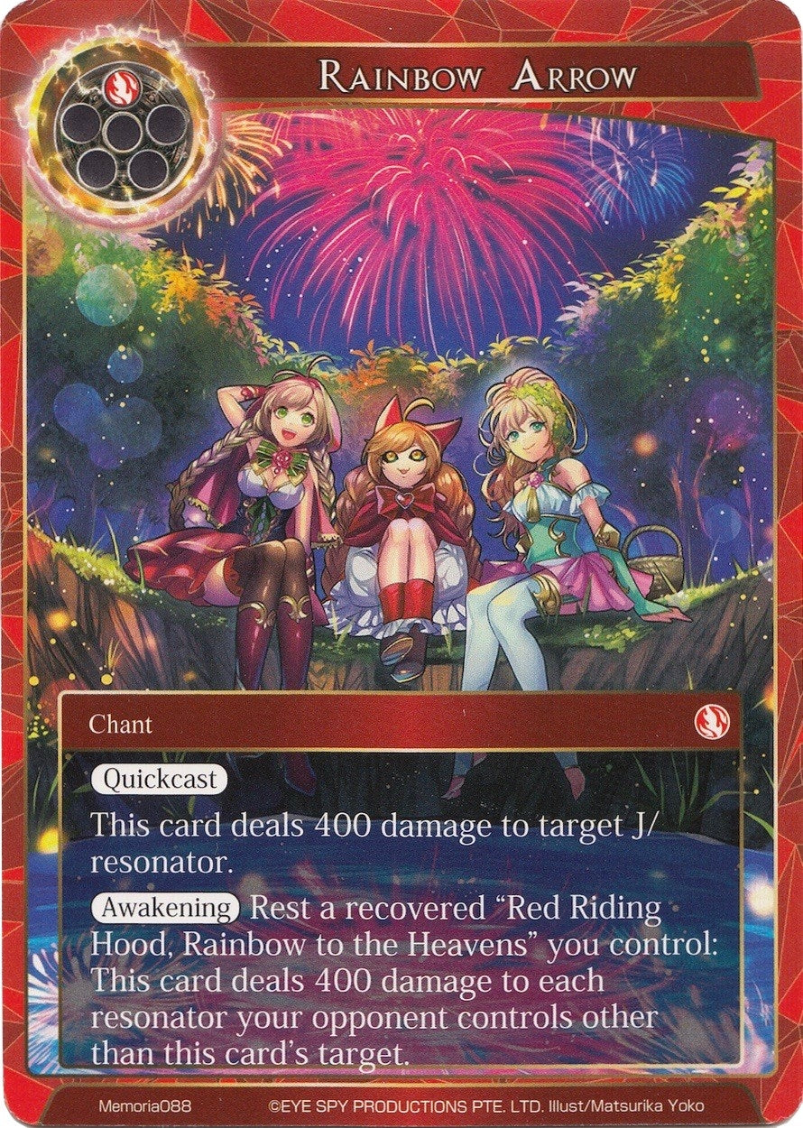 Image for Rainbow Arrow (Alice Origin Memoria Cards) (Memoria088) - Force of Will