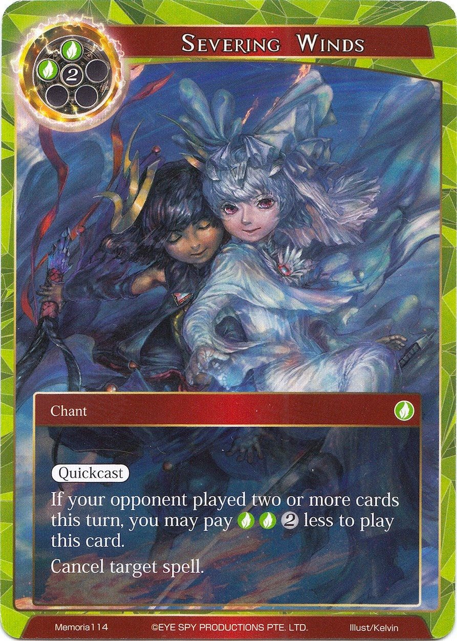 Image for Severing Winds (Alice Origin Memoria Cards) (Memoria114) - Force of Will