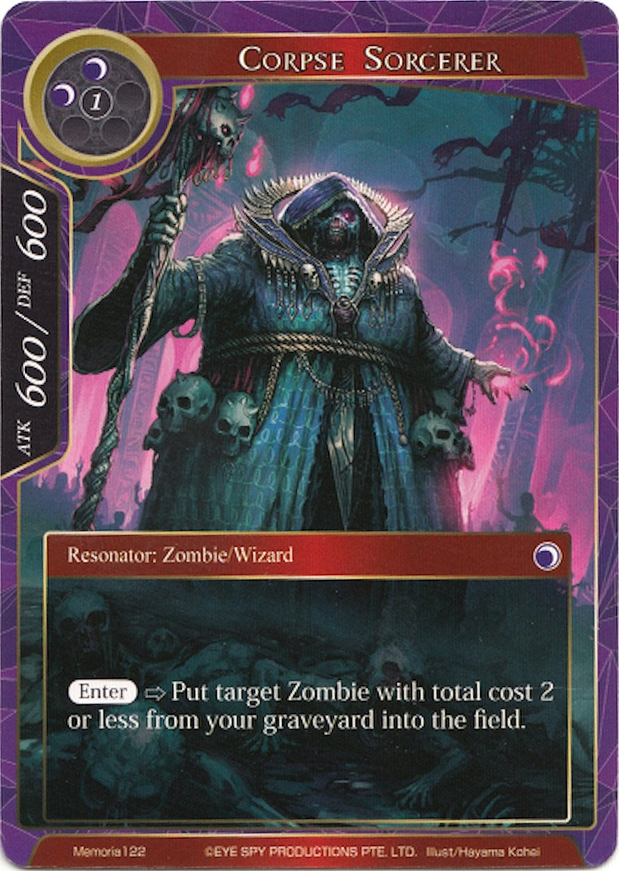 Image for Corpse Sorcerer (Alice Origin Memoria Cards) (Memoria122) - Force of Will
