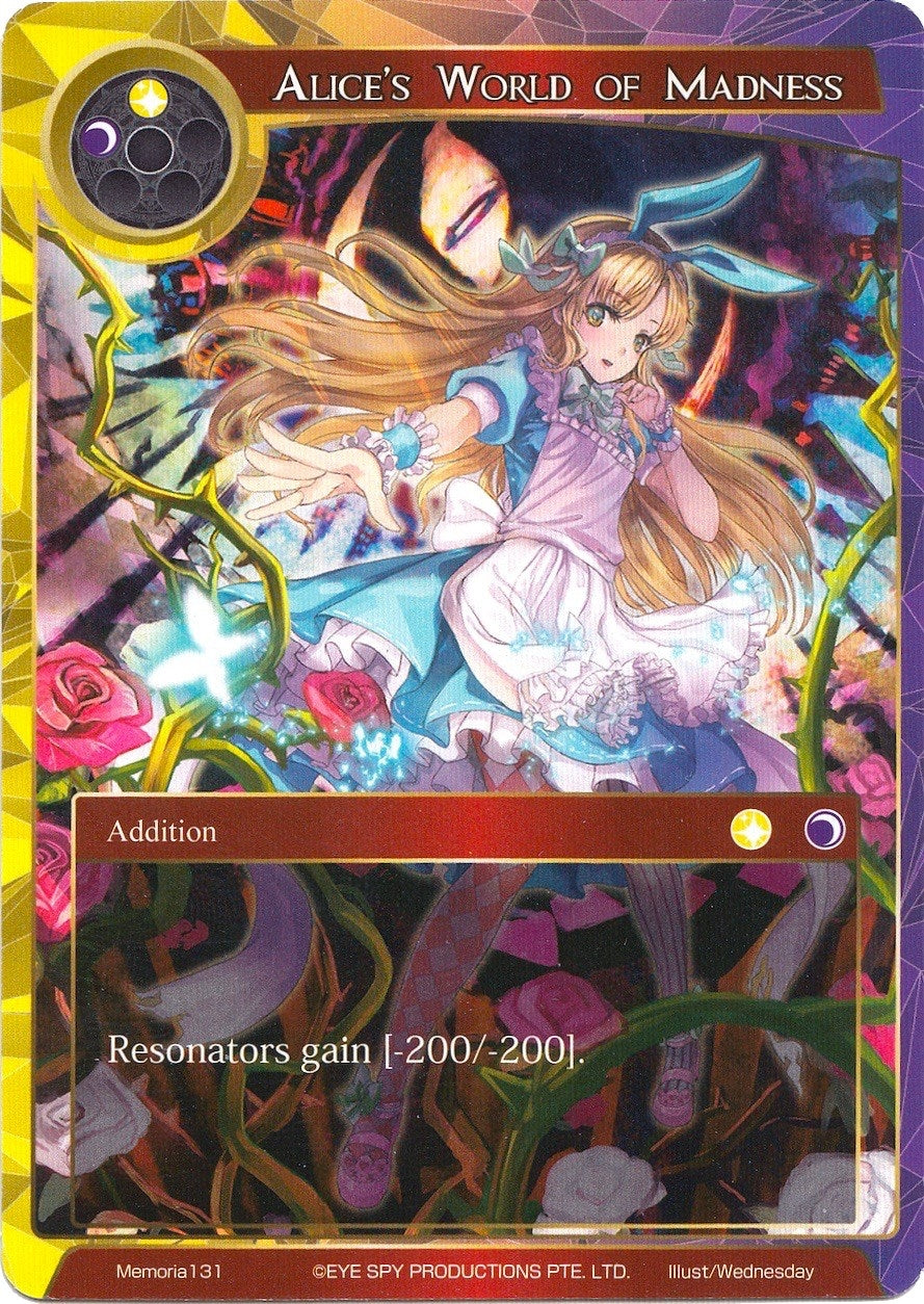 Image for Alice's World of Madness (Alice Origin Memoria Cards) (Memoria131) - Force of Will