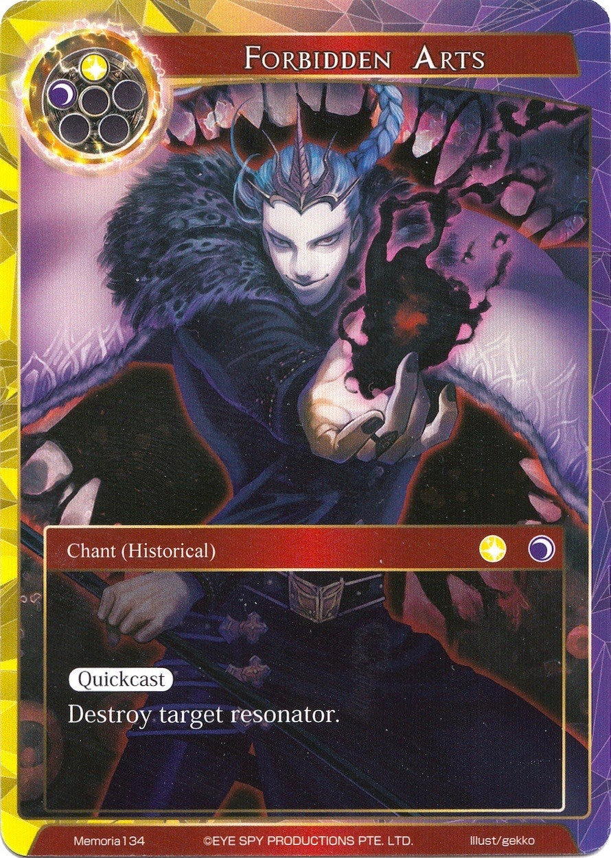 Image for Forbidden Arts (Alice Origin Memoria Cards) (Memoria134) - Force of Will