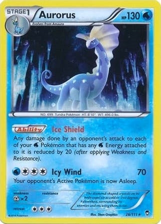 Image for Aurorus - 26/111 (Cosmos Holo) (Miscellaneous Cards & Products) (026/111) - Pokemon