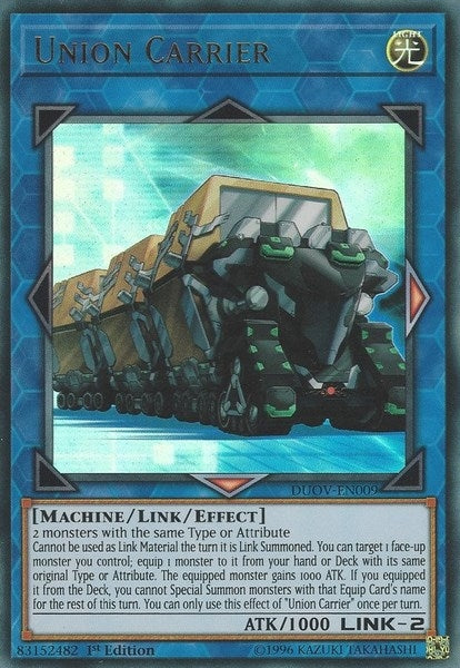 Image for Union Carrier (Duel Overload) (DUOV-EN009) - YuGiOh