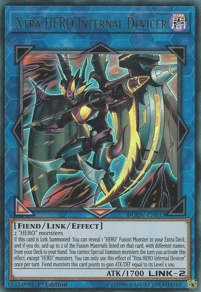 Image for Xtra HERO Infernal Devicer (Duel Overload) (DUOV-EN013) - YuGiOh