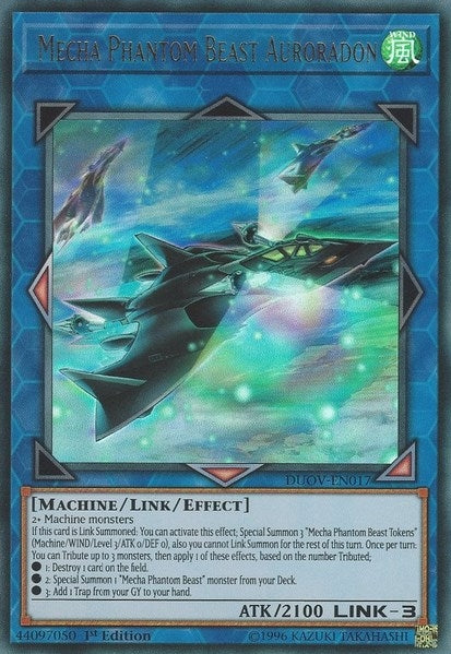 Image for Mecha Phantom Beast Auroradon (Duel Overload) (DUOV-EN017) - YuGiOh