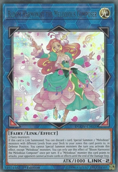 Image for Bloom Harmonist the Melodious Composer (Duel Overload) (DUOV-EN020) - YuGiOh