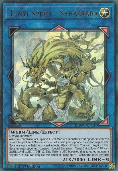 Image for Tenyi Spirit - Sahasrara (Duel Overload) (DUOV-EN026) - YuGiOh