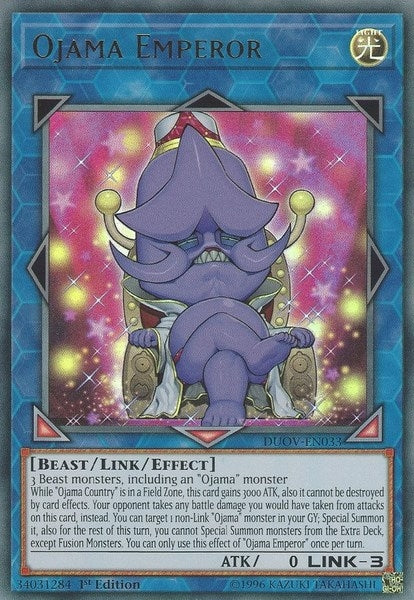 Image for Ojama Emperor (Duel Overload) (DUOV-EN033) - YuGiOh