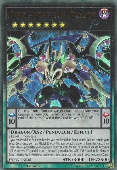 Image for Dark Anthelion Dragon (Duel Overload) (DUOV-EN036) - YuGiOh