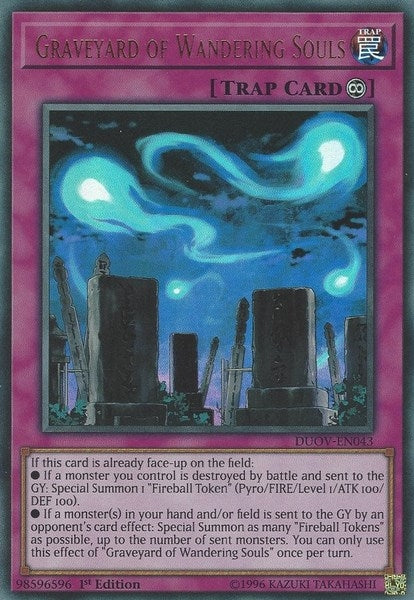 Image for Graveyard of Wandering Souls (Duel Overload) (DUOV-EN043) - YuGiOh