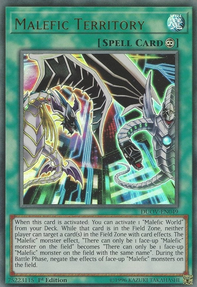 Image for Malefic Territory (Duel Overload) (DUOV-EN049) - YuGiOh