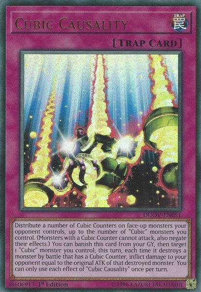 Image for Cubic Causality (Duel Overload) (DUOV-EN051) - YuGiOh