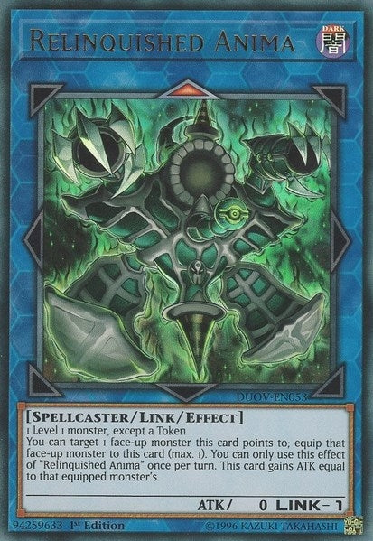 Image for Relinquished Anima (Duel Overload) (DUOV-EN053) - YuGiOh