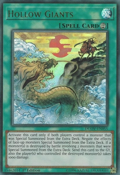 Image for Hollow Giants (Duel Overload) (DUOV-EN055) - YuGiOh