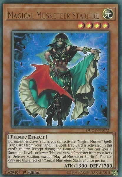 Image for Magical Musketeer Starfire (Duel Overload) (DUOV-EN072) - YuGiOh