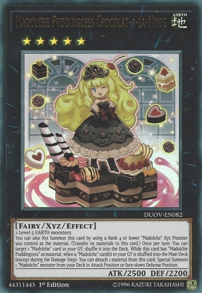 Image for Madolche Puddingcess Chocolat-a-la-Mode (Duel Overload) (DUOV-EN082) - YuGiOh