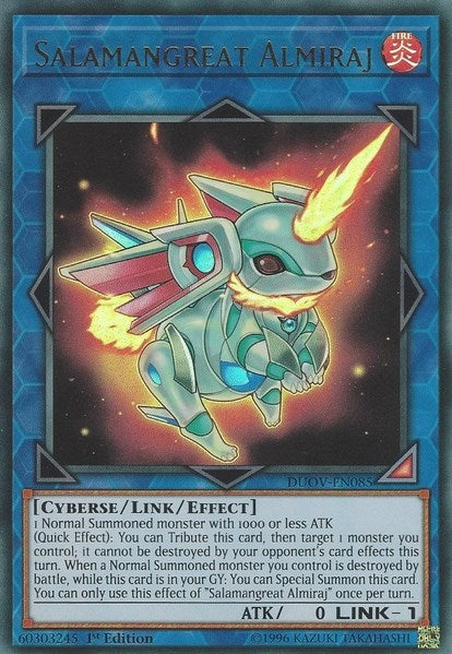 Image for Salamangreat Almiraj (Duel Overload) (DUOV-EN085) - YuGiOh