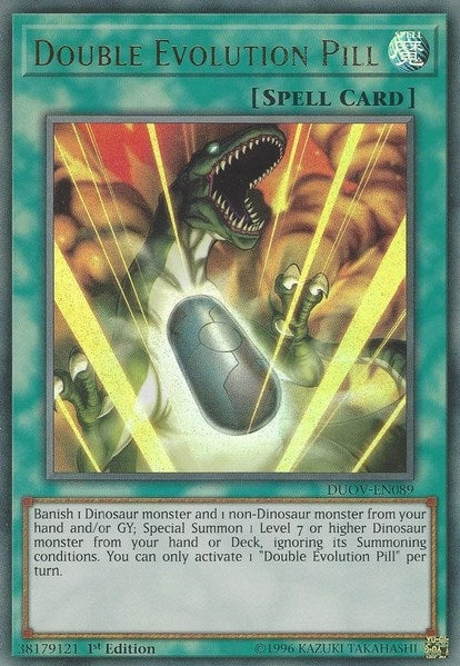 Image for Double Evolution Pill (Duel Overload) (DUOV-EN089) - YuGiOh