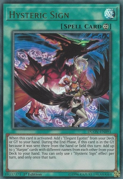 Image for Hysteric Sign (Duel Overload) (DUOV-EN093) - YuGiOh