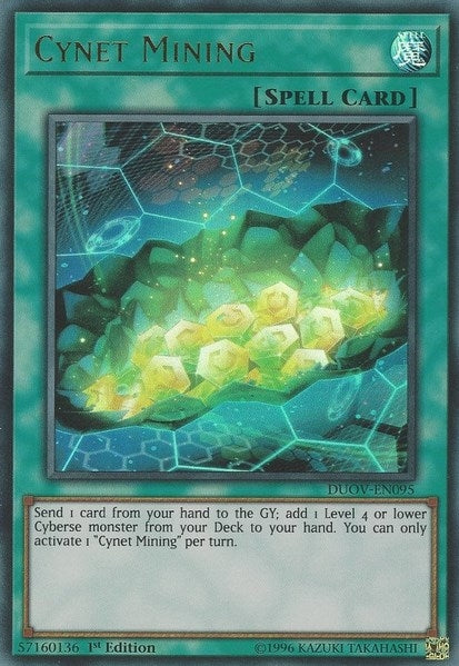Image for Cynet Mining (Duel Overload) (DUOV-EN095) - YuGiOh