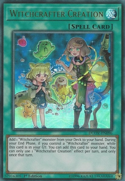Image for Witchcrafter Creation (Duel Overload) (DUOV-EN096) - YuGiOh