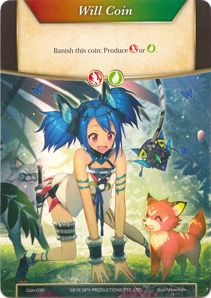 Image for Will Coin - Coin-030 - Pricia (Alice Origin II) (Coin-030) - Force of Will