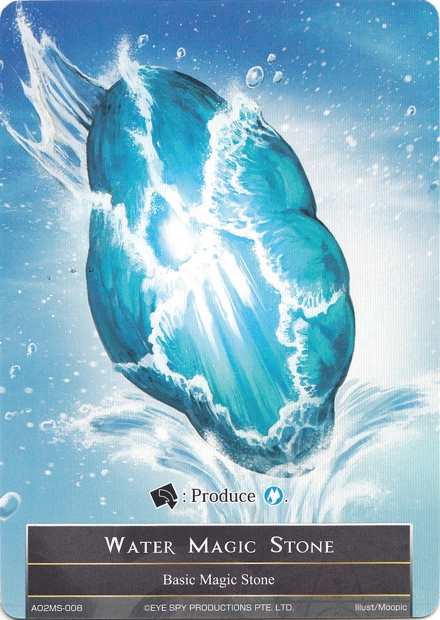 Image for Water Magic Stone - AO2MS-008 (Alice Origin II) (AO2MS-008) - Force of Will