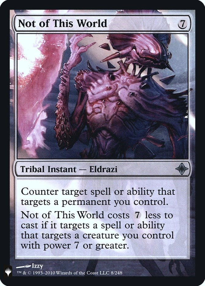 Image for Not of This World (The List Reprints) (8) - Magic: The Gathering