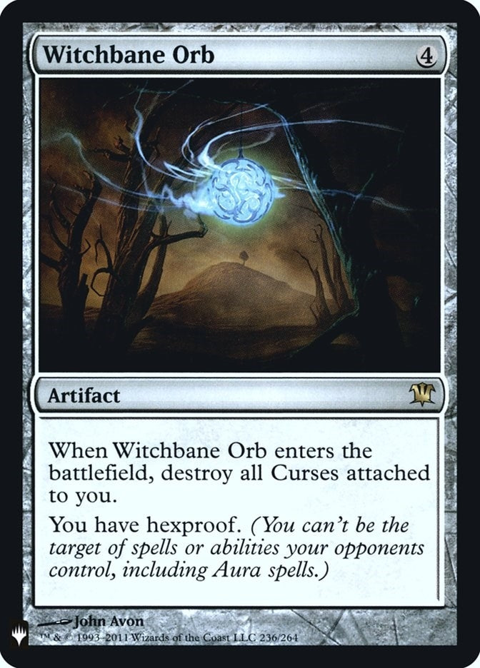 Image for Witchbane Orb (The List Reprints) (236) - Magic: The Gathering