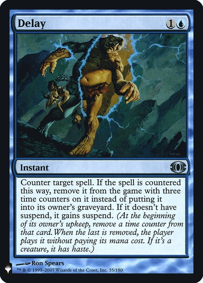 Image for Delay (The List Reprints) (35) - Magic: The Gathering