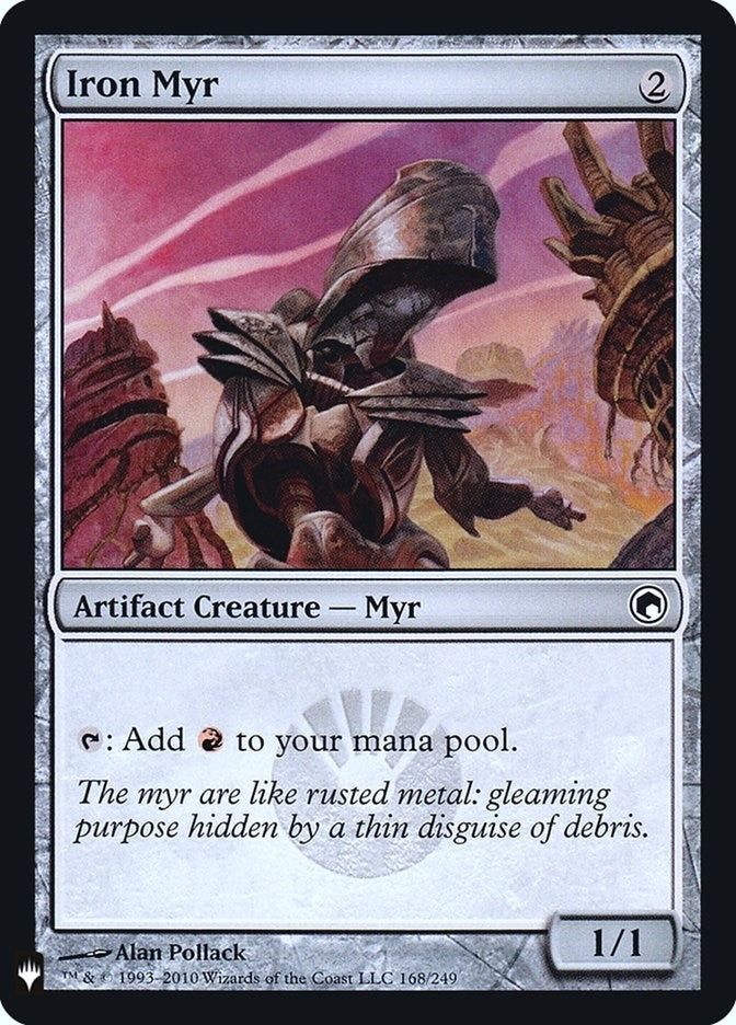 Image for Iron Myr (The List Reprints) (168) - Magic: The Gathering