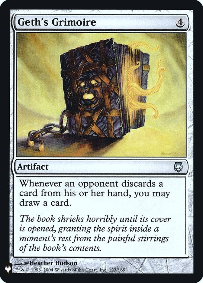 Image for Geth's Grimoire (The List Reprints) (123) - Magic: The Gathering