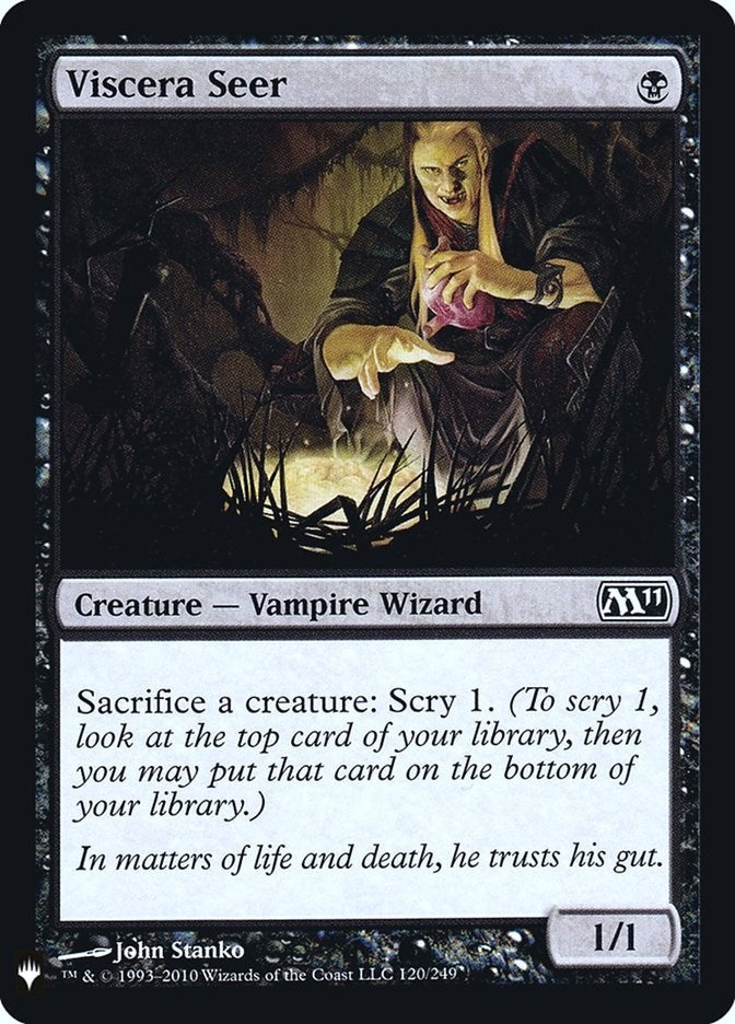 Image for Viscera Seer (The List Reprints) (120) - Magic: The Gathering