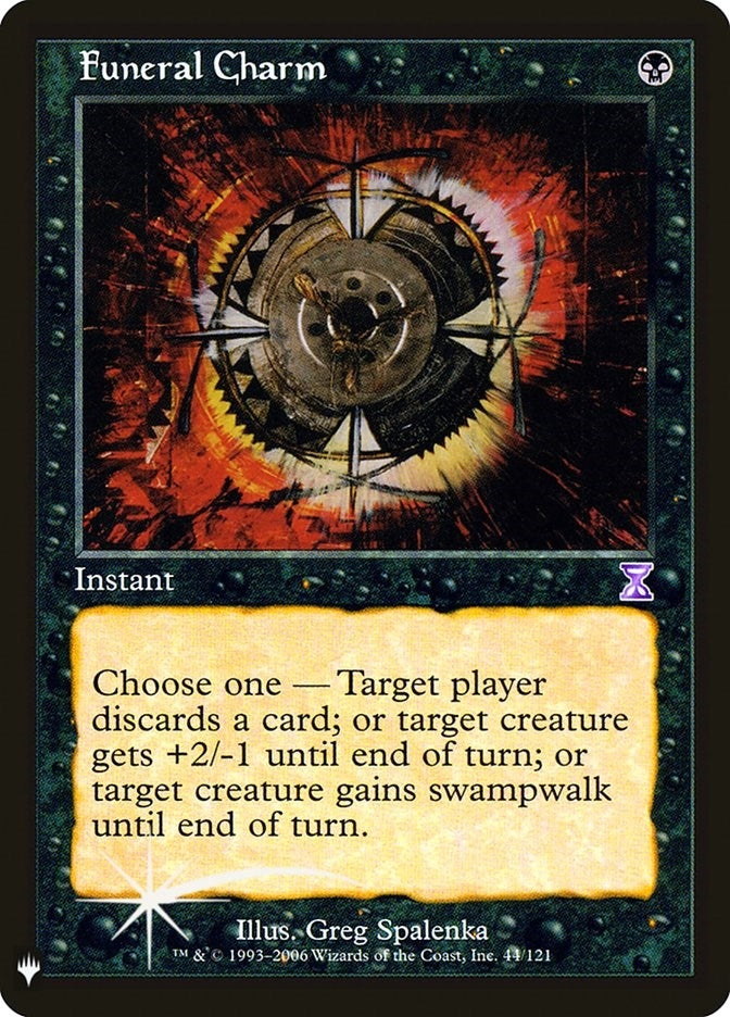 Image for Funeral Charm (The List Reprints) (44) - Magic: The Gathering