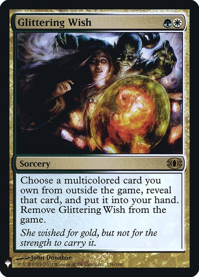 Image for Glittering Wish (The List Reprints) (156) - Magic: The Gathering