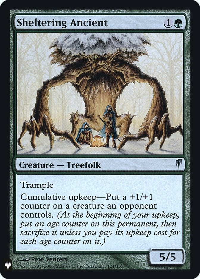 Image for Sheltering Ancient (The List Reprints) (121) - Magic: The Gathering
