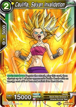 Image for Caulifla, Saiyan Invalidation (Draft Box 05 - Divine Multiverse) (DB2-100) - Dragon Ball Super: Masters