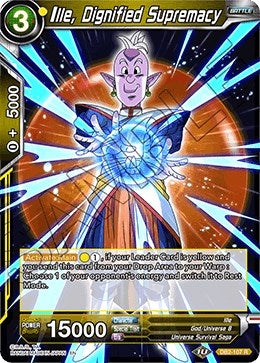 Image for Ille, Dignified Supremacy (Draft Box 05 - Divine Multiverse) (DB2-107) - Dragon Ball Super: Masters