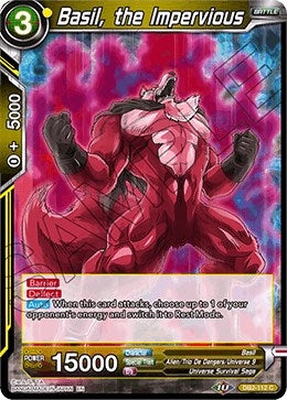 Image for Basil, the Impervious (Draft Box 05 - Divine Multiverse) (DB2-112) - Dragon Ball Super: Masters