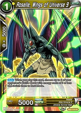 Image for Roselle, Wings of Universe 9 (Draft Box 05 - Divine Multiverse) (DB2-116) - Dragon Ball Super: Masters