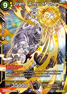 Image for Jiren, Army of One (Draft Box 05 - Divine Multiverse) (DB2-123) - Dragon Ball Super: Masters