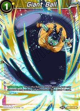 Image for Giant Ball (Draft Box 05 - Divine Multiverse) (DB2-126) - Dragon Ball Super: Masters