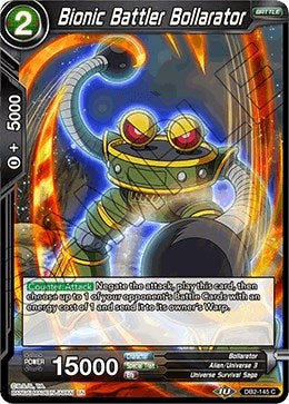 Image for Bionic Battler Bollarator (Draft Box 05 - Divine Multiverse) (DB2-145) - Dragon Ball Super: Masters