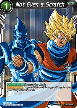 Image for Not Even a Scratch (Draft Box 05 - Divine Multiverse) (DB2-160) - Dragon Ball Super: Masters